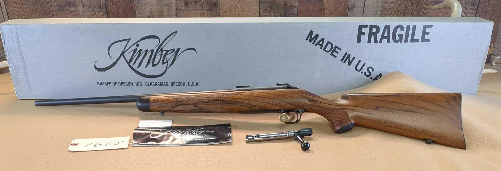 KIMBER MODEL CUSTOM MATCH LIMITED EDITION .220 BOLT ACTION RIFLE