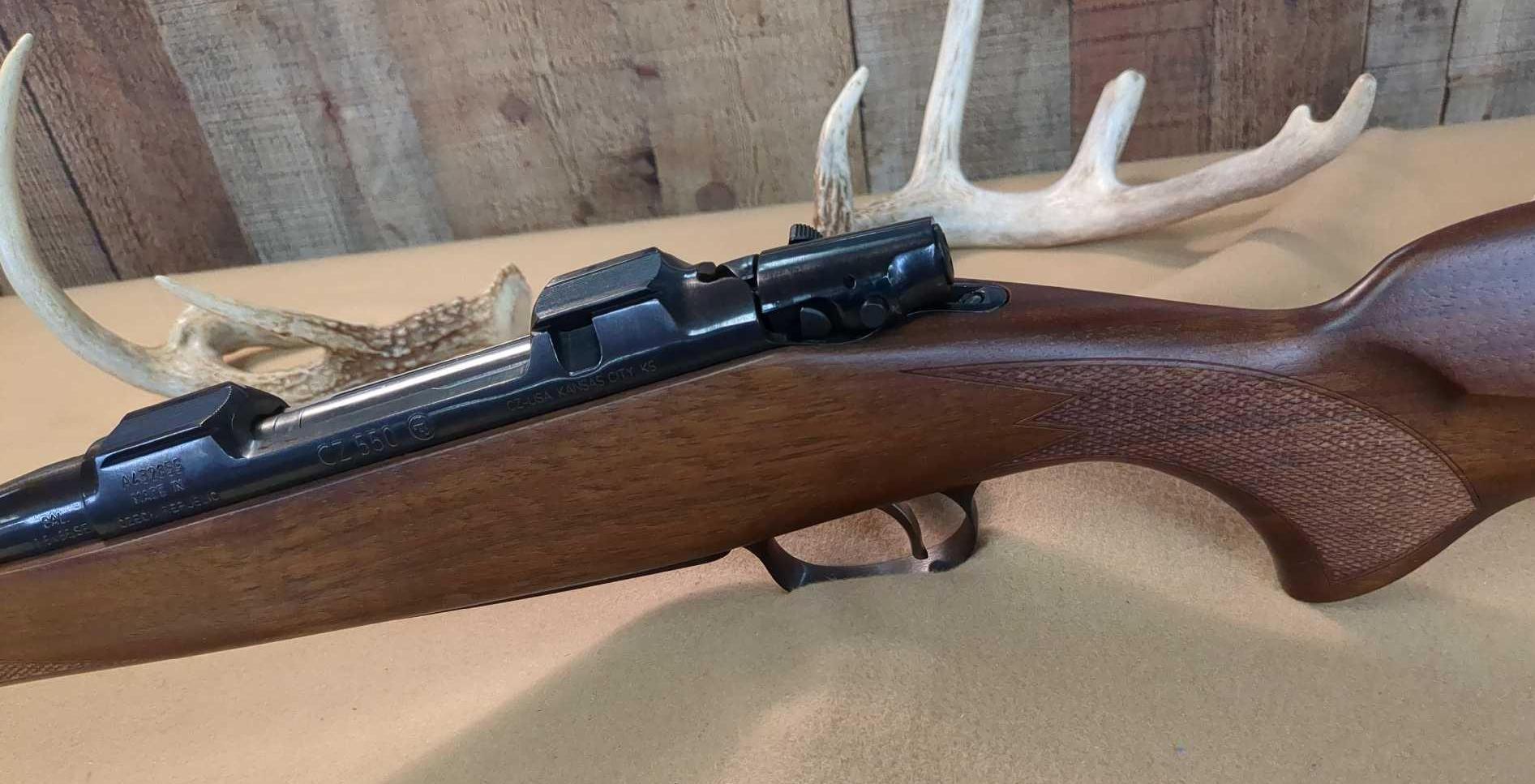 CZ MODEL 550 6.5X55 SE BOLT ACTION RIFLE