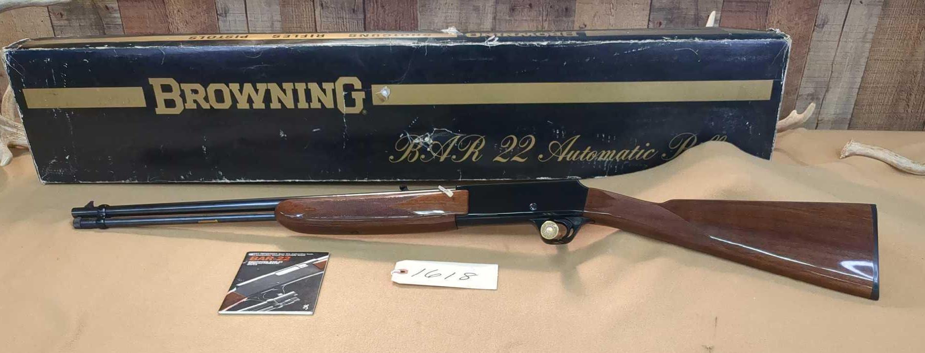 BROWNING MODEL BAR-22 .22 LR SEMI-AUTO RIFLE