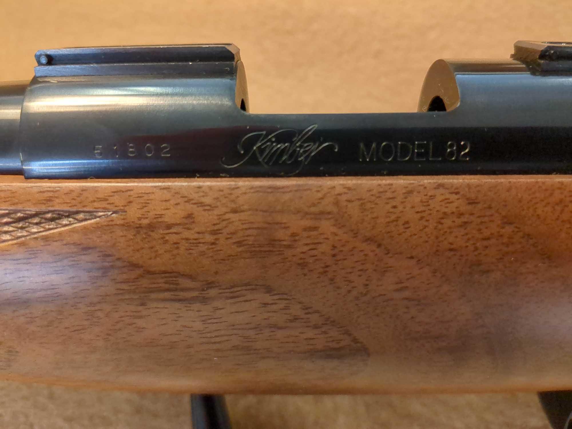 KIMBER MODEL 82 DELUXE .22 LR BOLT ACTION RIFLE