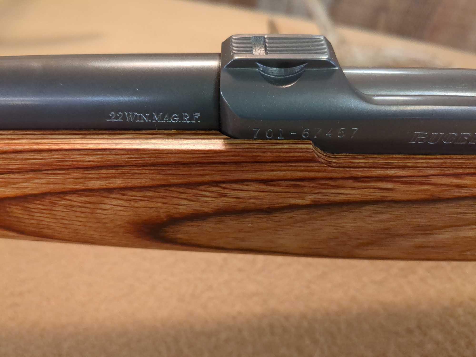 RUGER MODEL ALL WEATHER 77/22 .22 MAG BOLT ACTION RIFLE