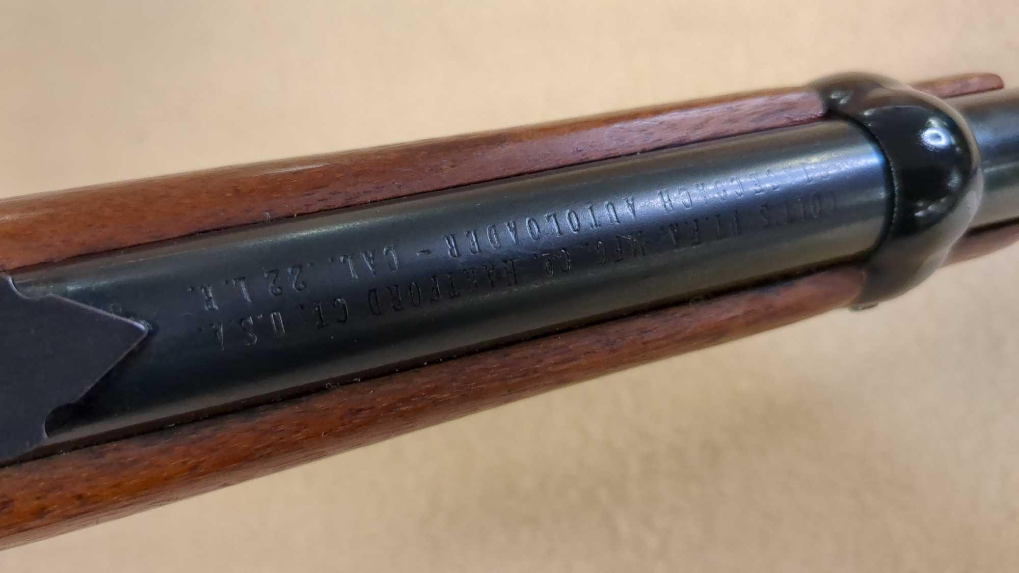 COLTS PT EA. MFG. COMPANY HARTFORD, CT STAGECOACH MODEL .22 LR SEMI AUTO RIFLE