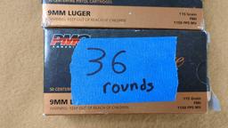 PMC BRONZE 9MM LUGER 115 GRAIN AMMUNITION