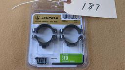 LEUPOLD STANDARD RINGS 30 MM RIFLE RINGS