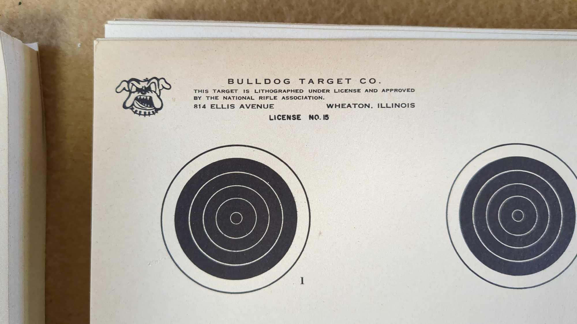 NRA OFFICIAL 50 FT SMALL BORE TARGETS