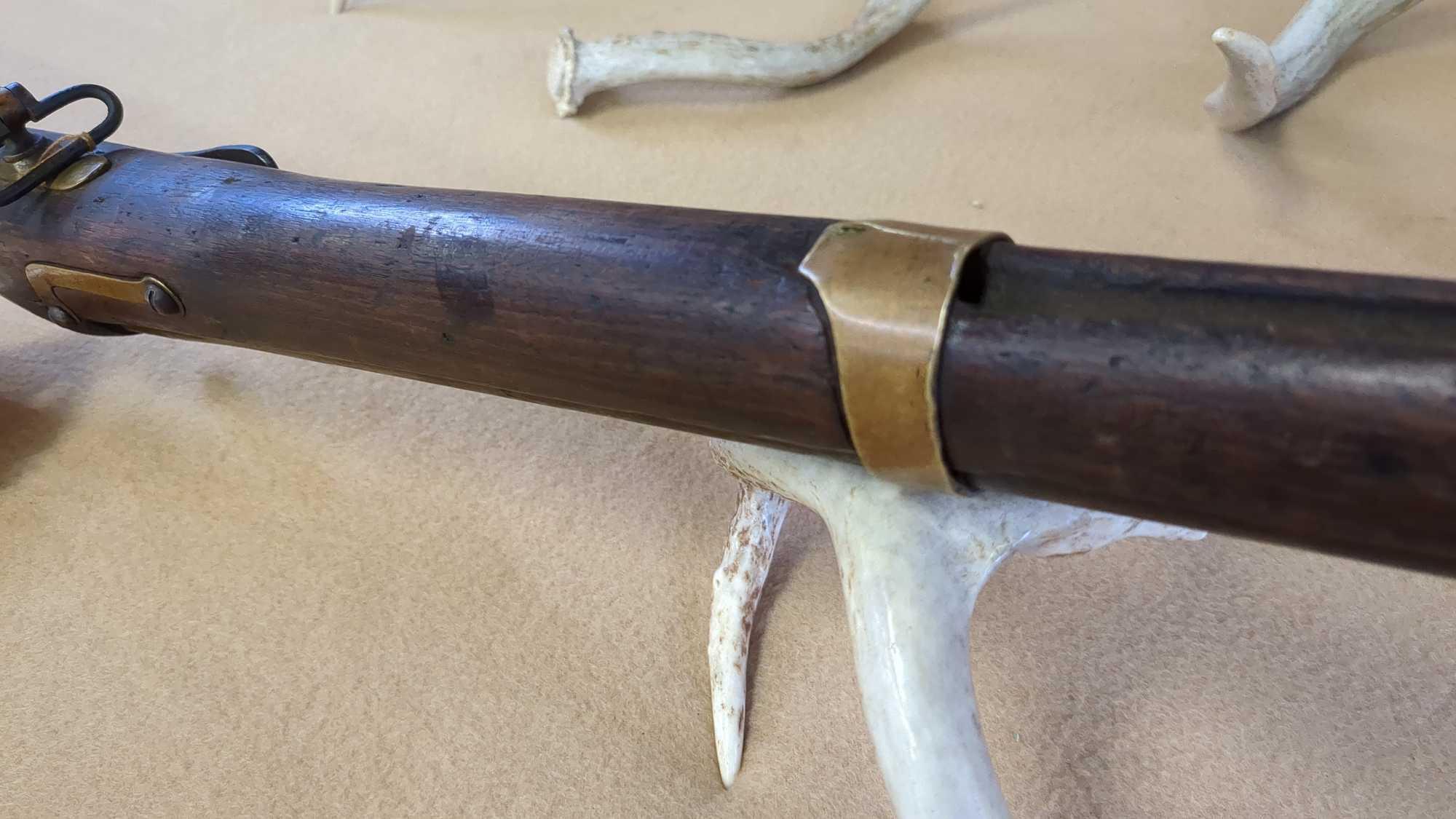 CIVIL WAR FRENCH 1775 .58 CAL CONVERSION MUSKET