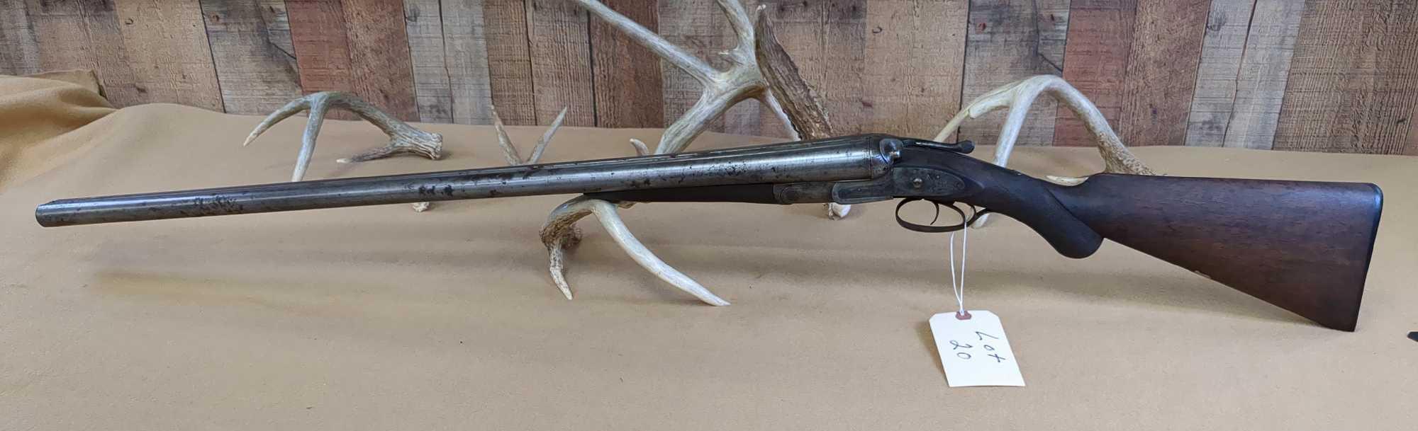 C.G. BONEHILL 12 GAUGE SXS SHOTGUN