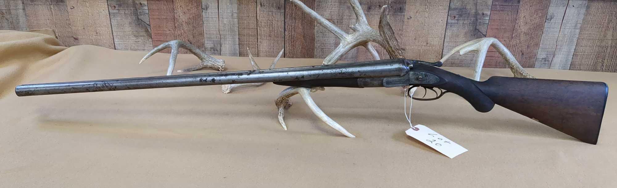 C.G. BONEHILL 12 GAUGE SXS SHOTGUN