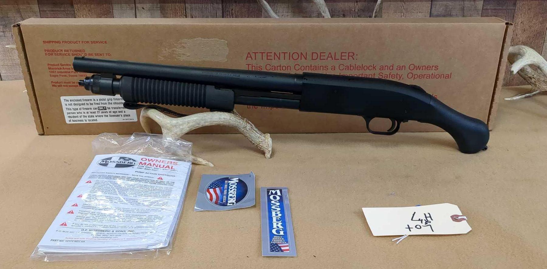 MOSSBERG MODEL 590 SHOCKWAVE 2 3/4"-3" 12-GAUGE PUMP ACTION SHOTGUN