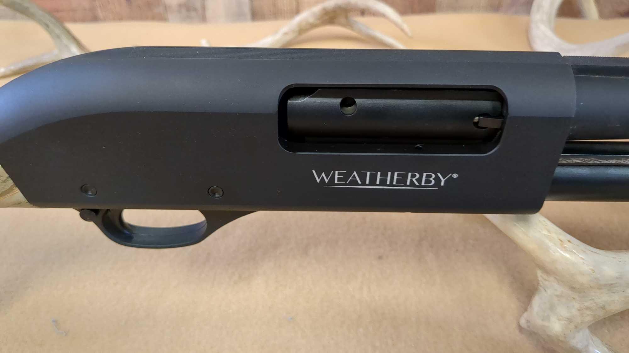 WEATHERBY MODEL PA-08 TURKEY XTRA GRN 12-GAUGE PUMP ACTION SHOTGUN