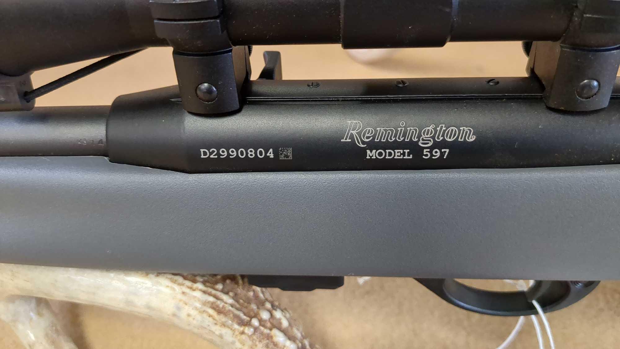 REMINGTON MODEL 597 .22 LR SEMI-AUTO RIFLE