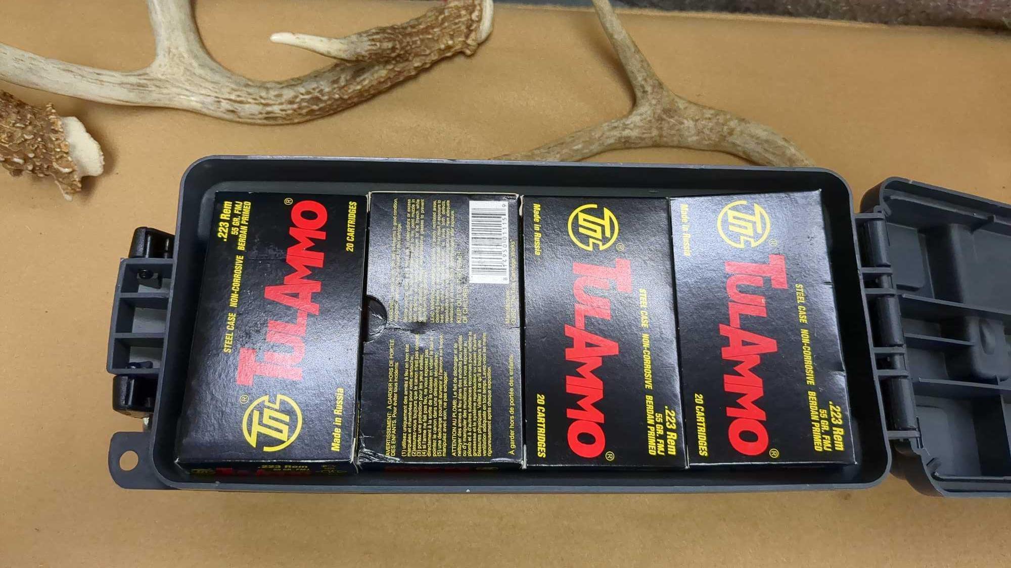 TULAMMO .223 REM 55 GRAIN AMMUNITION