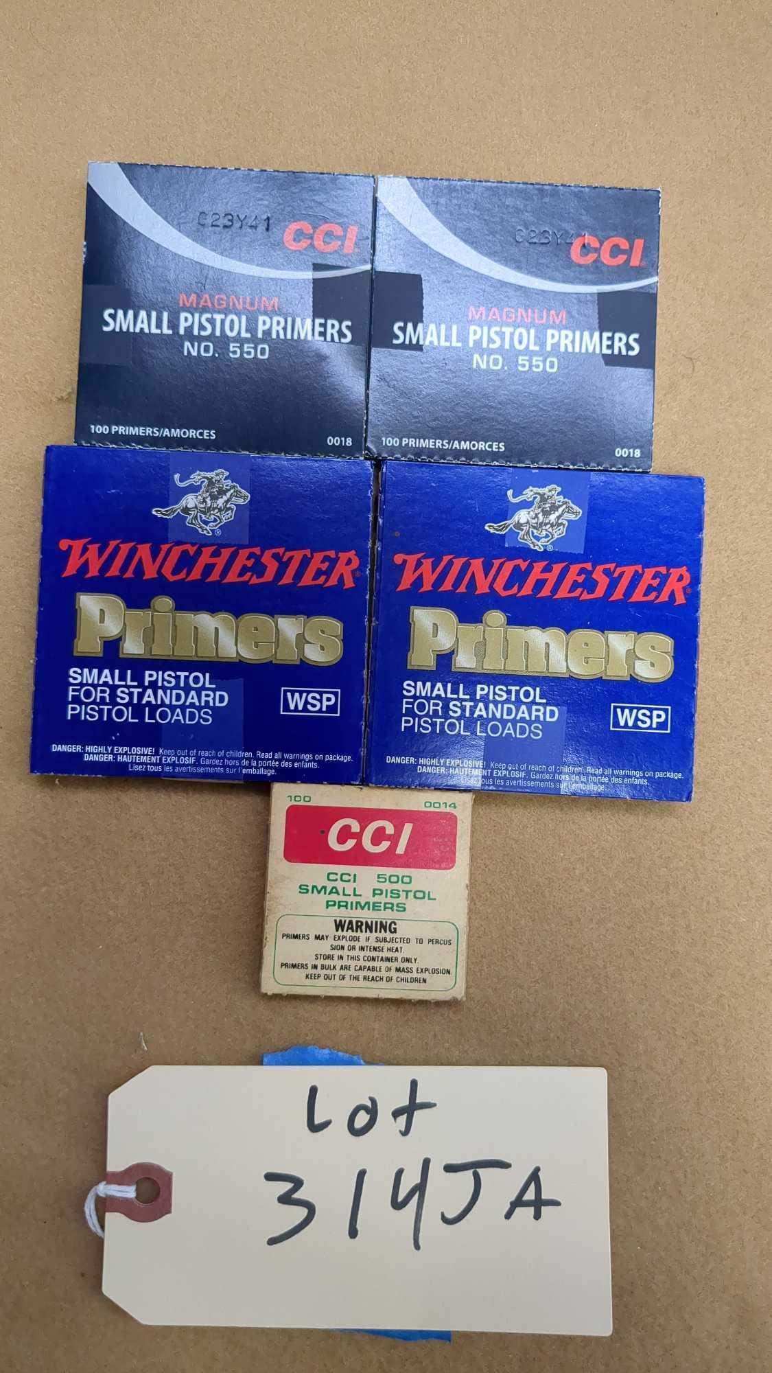 CCI | WINCHESTER PISTOL PRIMERS