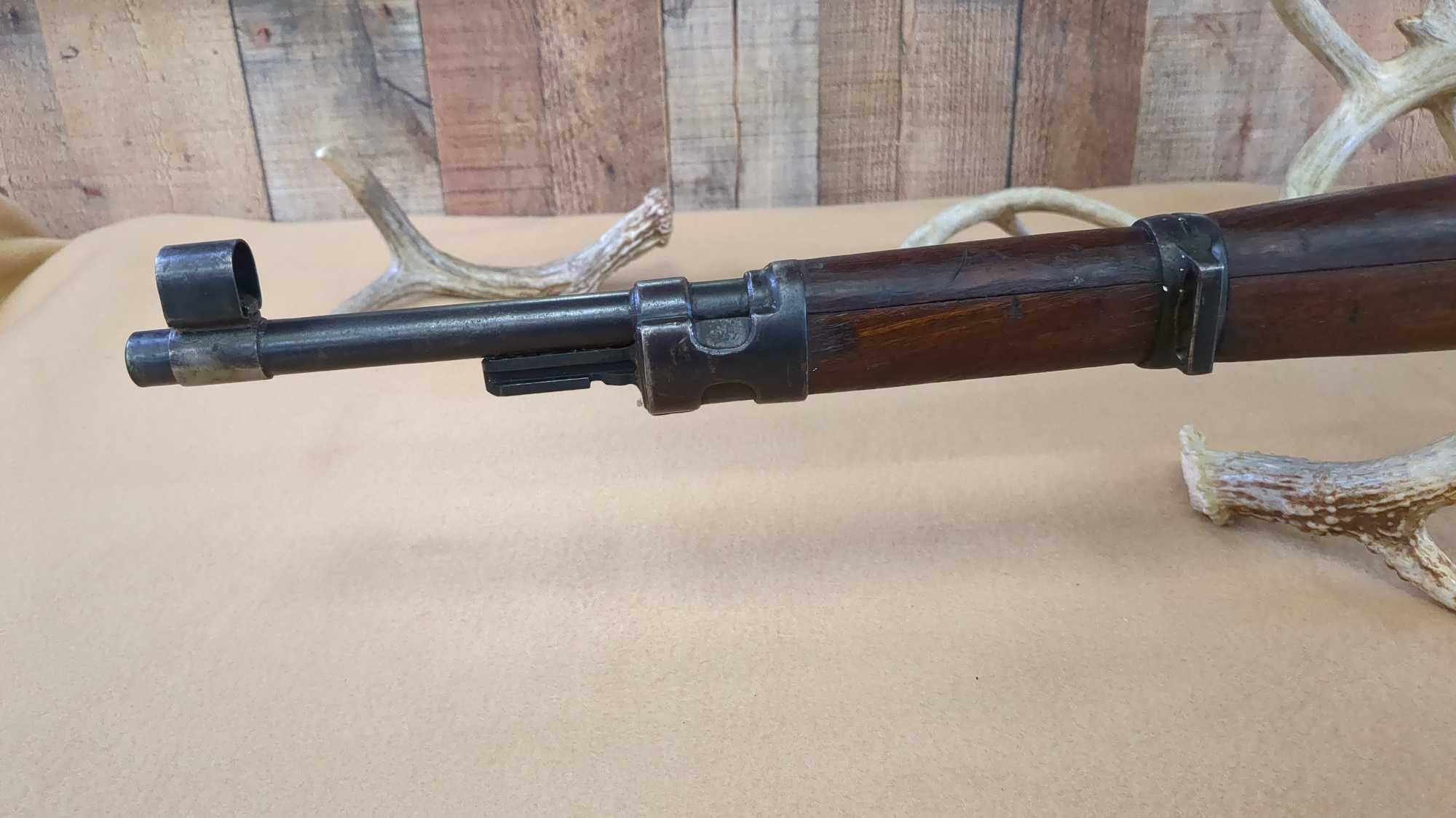 MAUSER MODEL 98 MILITARY 8 MM BOLT ACTION RIFLE