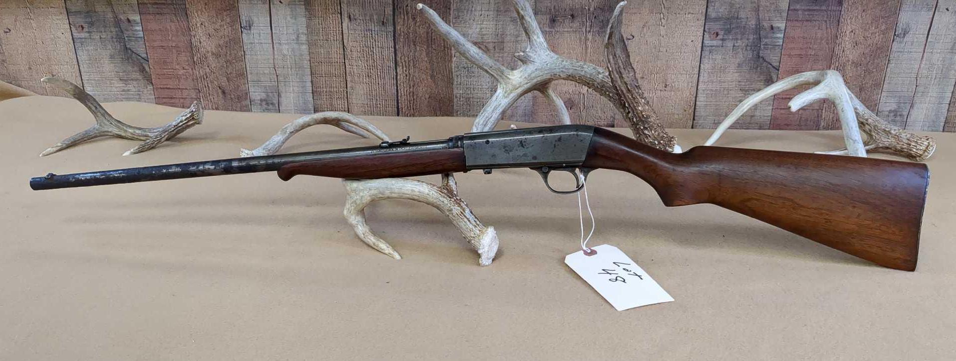 REMINGTON MODEL 24 .22 CAL SHORT SEMI AUTO RIFLE