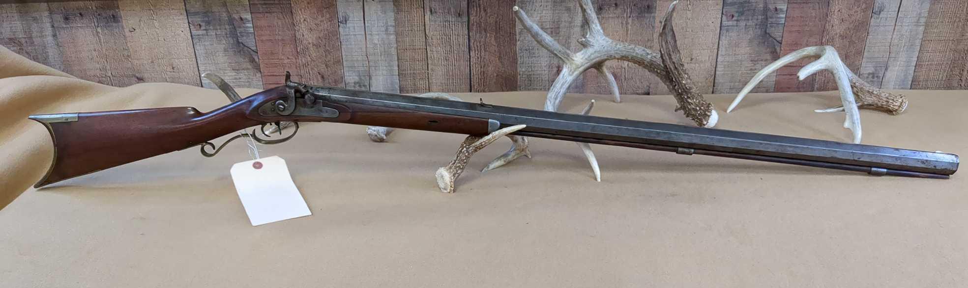 PERCUSSION PLAINS RIFLE | O.D. SPRAGUE ~.45 CAL RIFLE