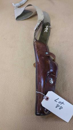 6-6.5" LEATHER SHOULDER HOLSTER