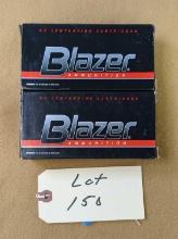 BLAZER AMMUNITION 9MM LUGER 115 GRAIN AMMUNITION