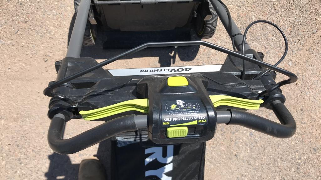 20" Ryobi 40V Cordless Lawn Mower