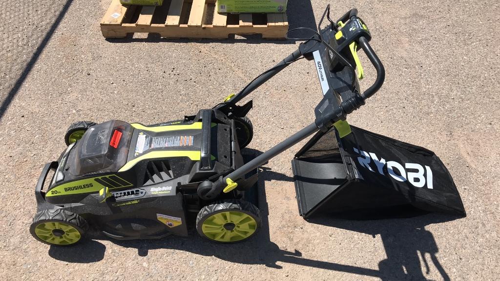 20" Ryobi 40V Cordless Lawn Mower