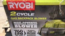 Ryobi 175 MPH 760 CFM 38cc Gas Backpack Blower