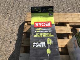 (2pcs) Ryobi 40V Trimmer, Scotts Reel Mower