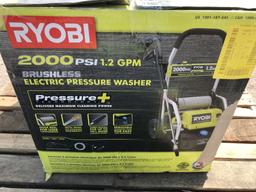 (2pcs) Ryobi Pressure Washer, Surface Cleaner