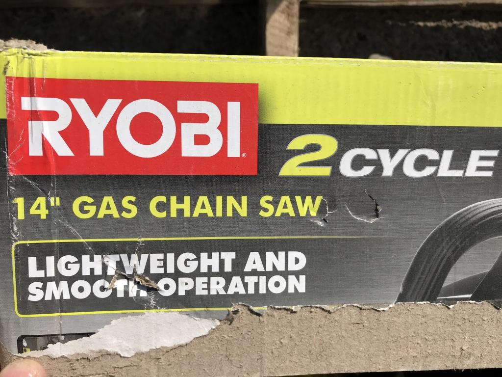 Ryobi 14" Gas Chainsaw