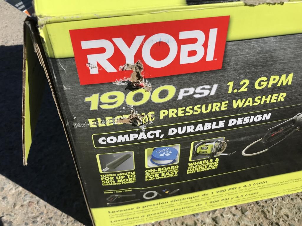 Ryobi 1900 PSI Pressure Washer