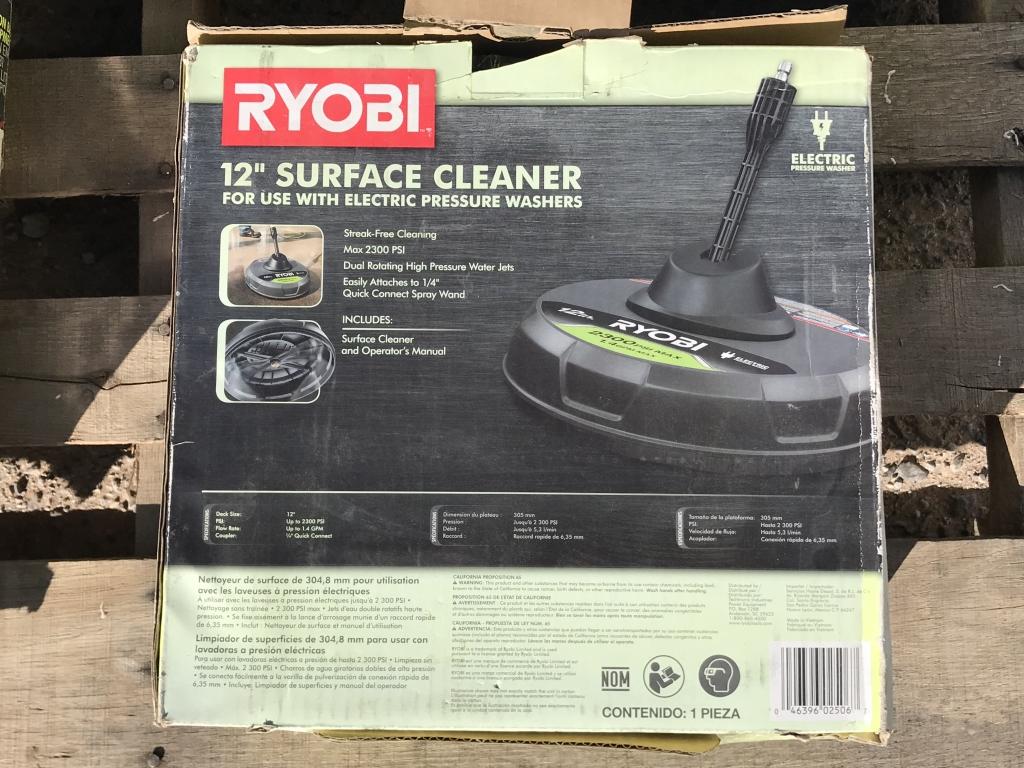 (3)pcs Ryobi Table Saw, Trimmer, Washer