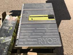 (3)pcs Ryobi Table Saw, Trimmer, Washer