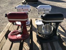 (4)pcs KitchenAid Mixers