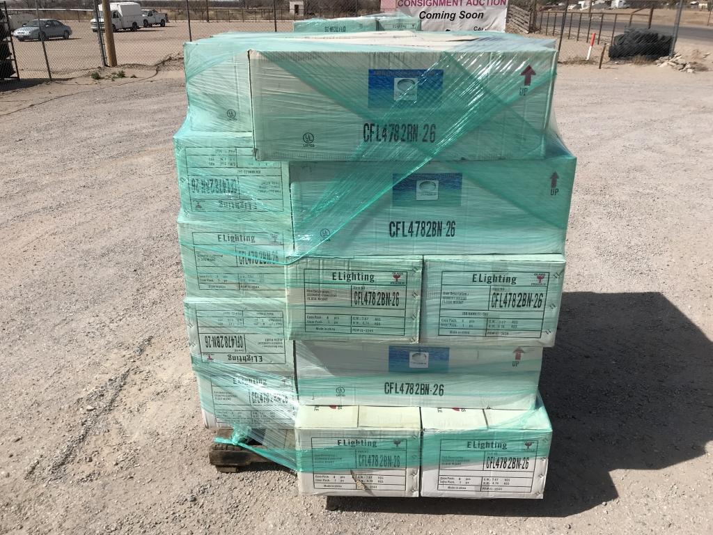 Pallet of Decorative Flush Mount Lights