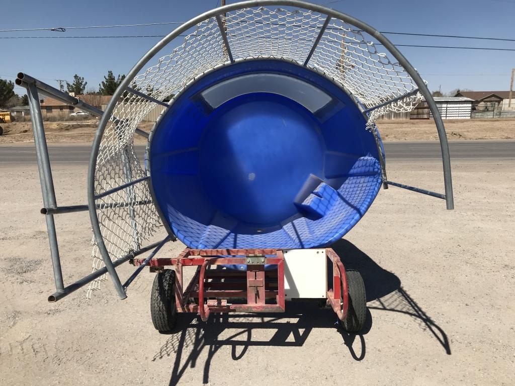 Amusement Dunking Tub on Trailer