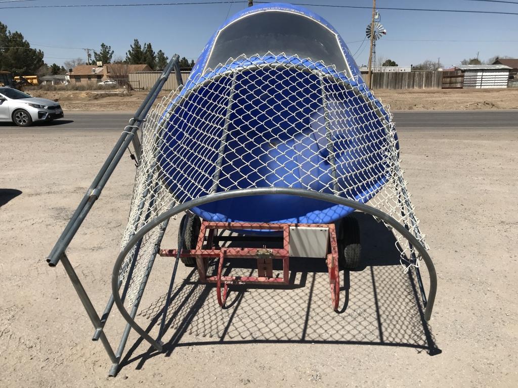 Amusement Dunking Tub on Trailer