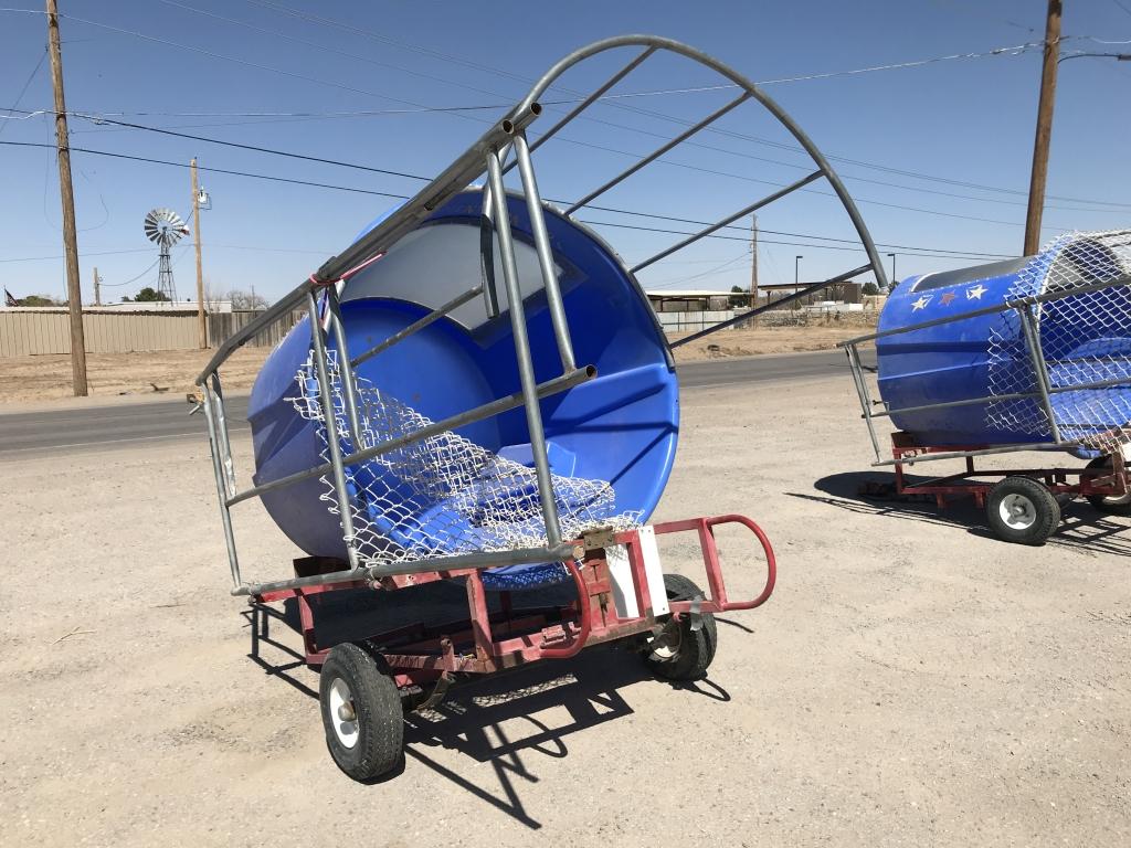 Amusement Dunking Tub on Trailer