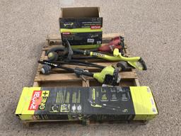 Assorted Lawn Tools - Saw, Pressure Washer, etc