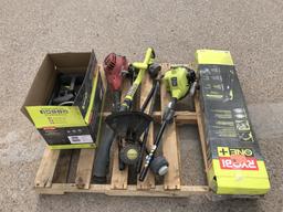 Assorted Lawn Tools - Saw, Pressure Washer, etc