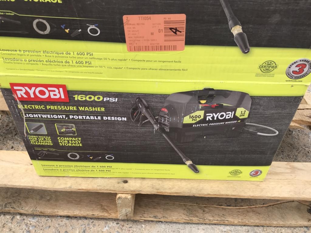 Assorted Lawn Tools - Saw, Pressure Washer, etc