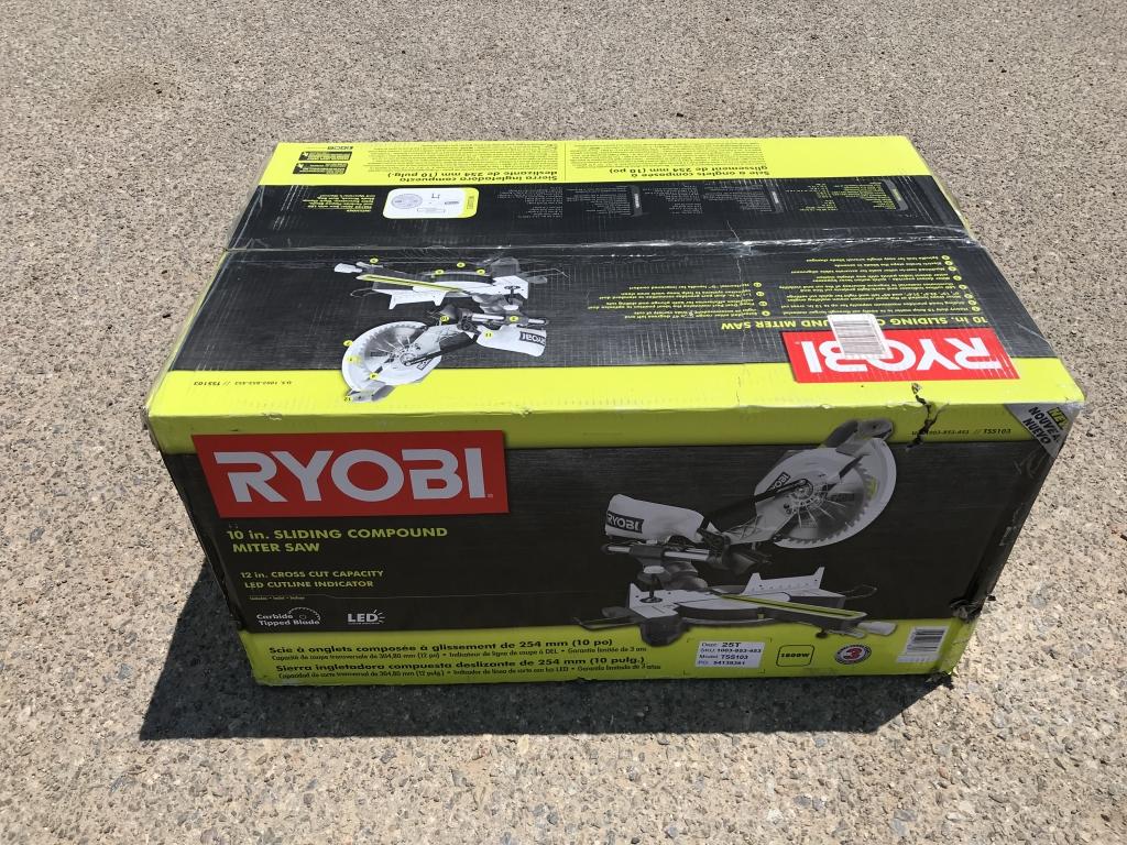 Ryobi 10" Sliding Compound Miter Saw