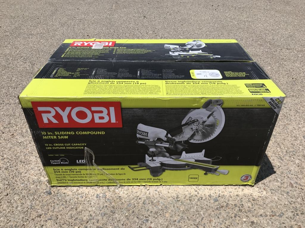 Ryobi 10" Sliding Compound Miter Saw