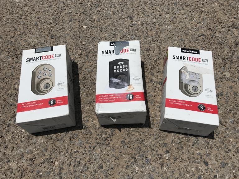 KwikSet (3)pcs Smart Locks