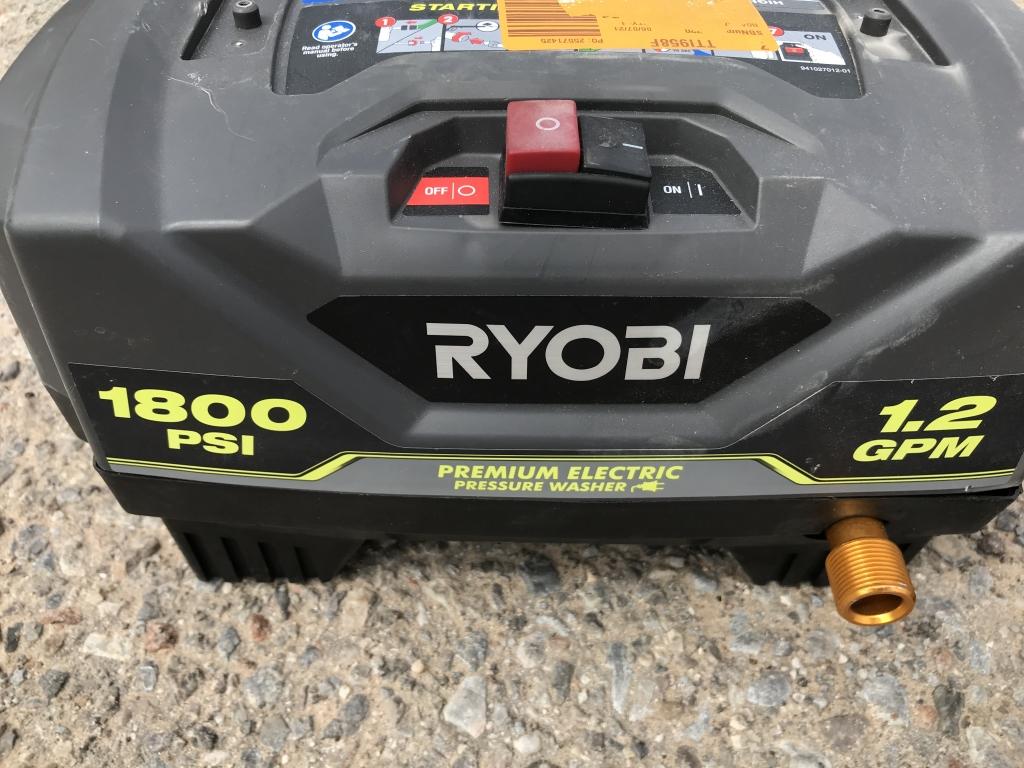 Ryobi 1800 PSI Pressure Washer