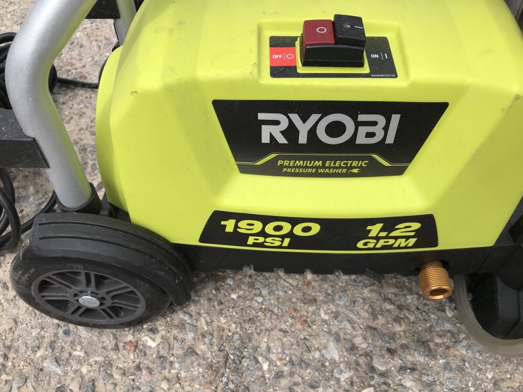 Ryobi 1900 PSI Pressure Washer