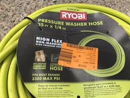 Ryobi 35FT x 1/4" Pressure Washer Hose