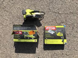 (2)pc Ryobi HammerDrill & Belt Sander