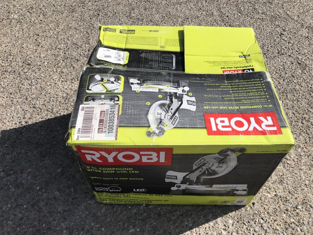 Ryobi 10" Compound Miter Saw