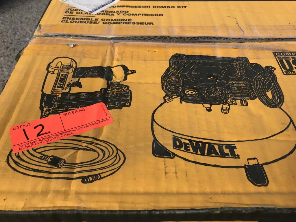 Dewalt Nailer / Compressor Kit