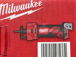 (2)pc Milwaukee Nailer, Cut Out Tool