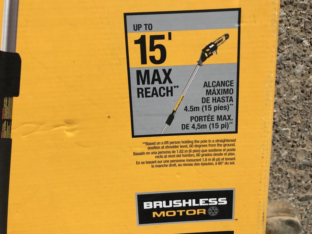 Dewalt 20V 8" Pole Saw